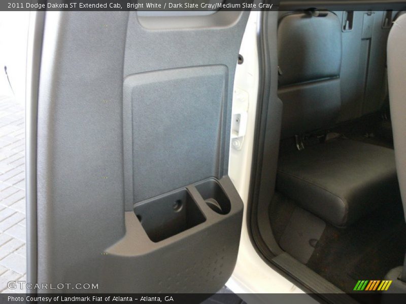 Bright White / Dark Slate Gray/Medium Slate Gray 2011 Dodge Dakota ST Extended Cab