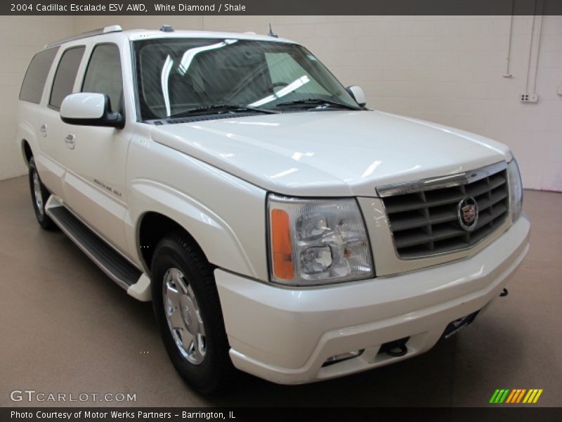White Diamond / Shale 2004 Cadillac Escalade ESV AWD