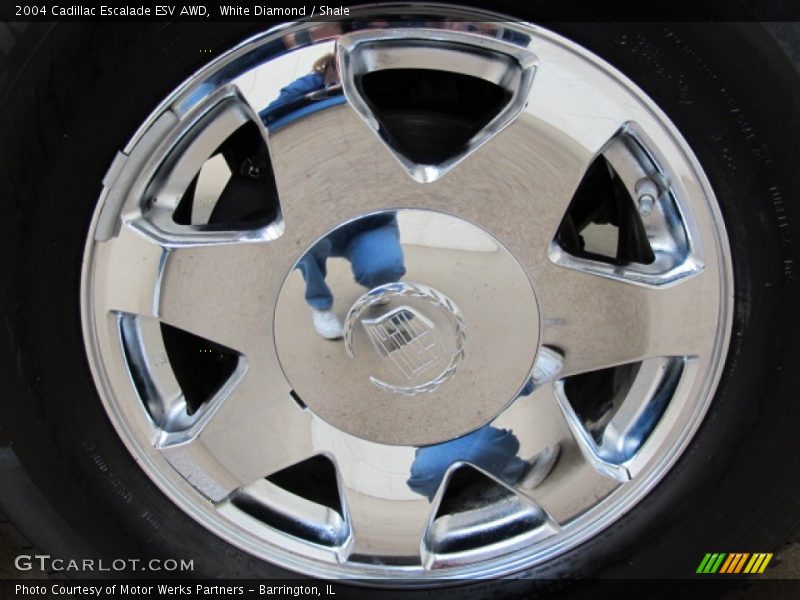 White Diamond / Shale 2004 Cadillac Escalade ESV AWD