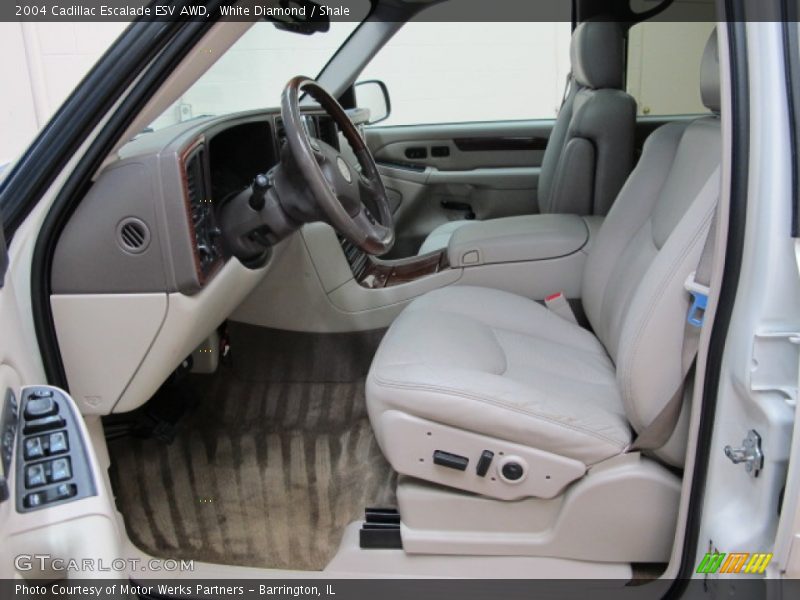 White Diamond / Shale 2004 Cadillac Escalade ESV AWD