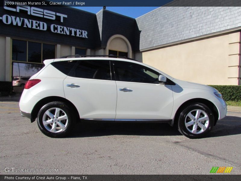 Glacier Pearl / Beige 2009 Nissan Murano SL