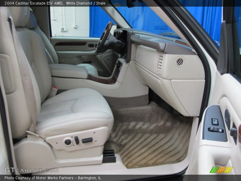White Diamond / Shale 2004 Cadillac Escalade ESV AWD