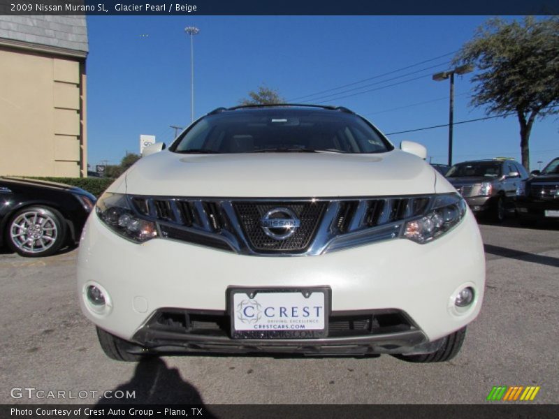 Glacier Pearl / Beige 2009 Nissan Murano SL
