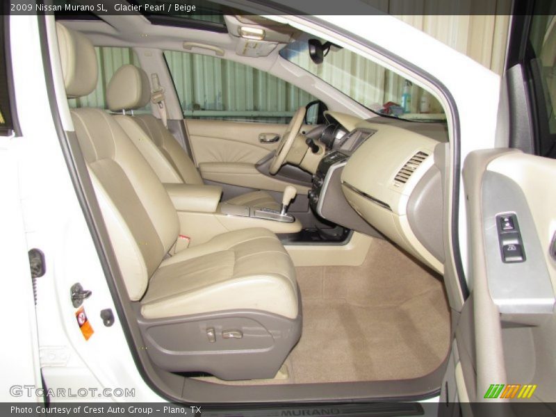 Glacier Pearl / Beige 2009 Nissan Murano SL