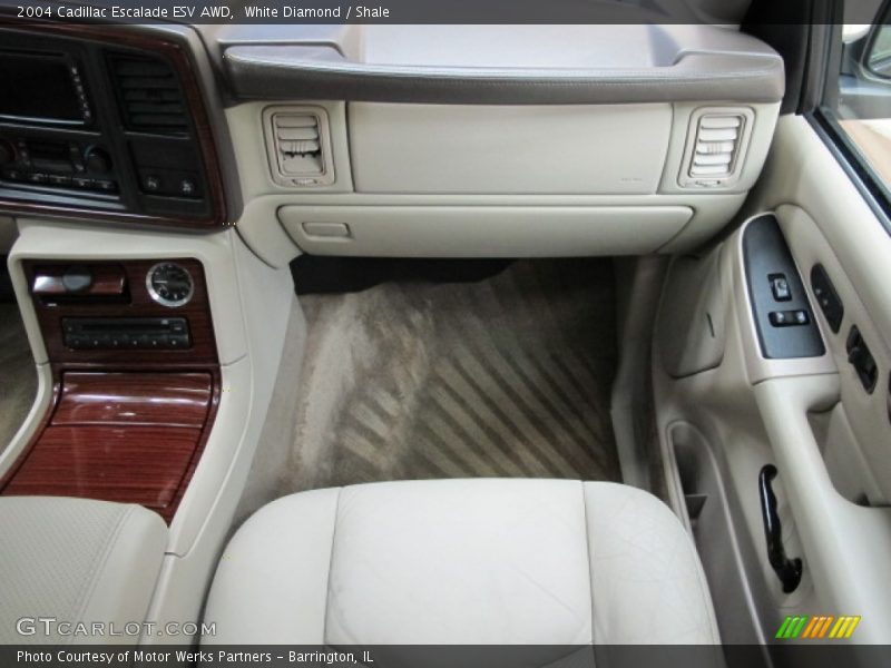 White Diamond / Shale 2004 Cadillac Escalade ESV AWD