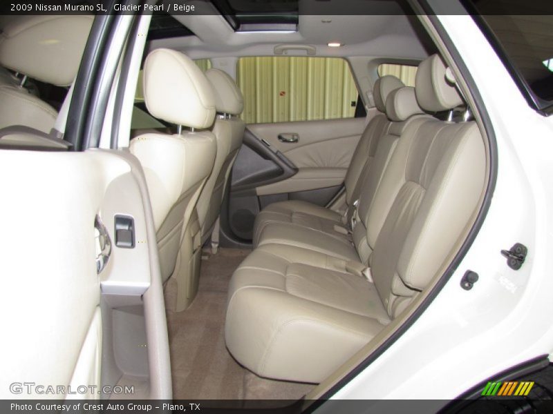 Glacier Pearl / Beige 2009 Nissan Murano SL