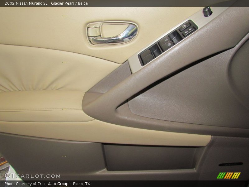 Glacier Pearl / Beige 2009 Nissan Murano SL