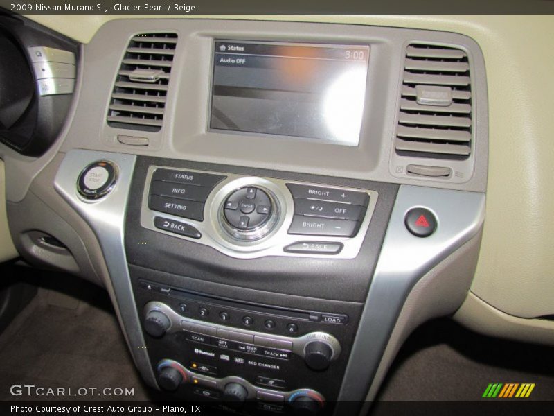Glacier Pearl / Beige 2009 Nissan Murano SL