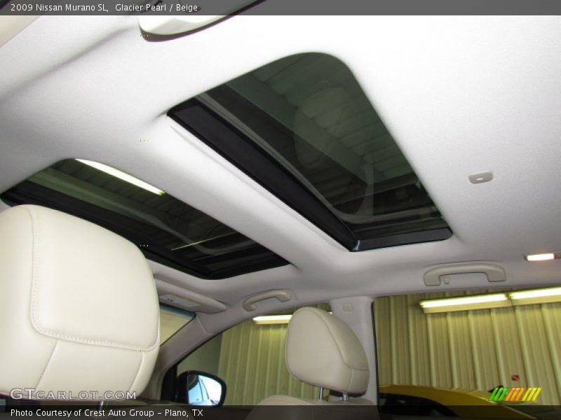 Glacier Pearl / Beige 2009 Nissan Murano SL