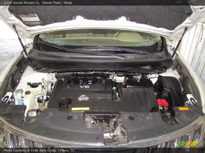Glacier Pearl / Beige 2009 Nissan Murano SL