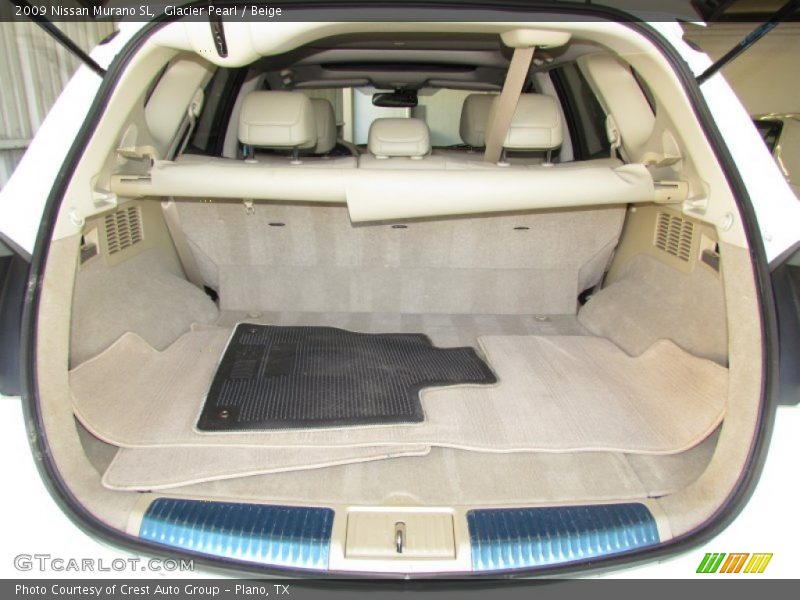 Glacier Pearl / Beige 2009 Nissan Murano SL