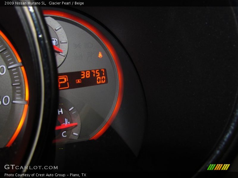 Glacier Pearl / Beige 2009 Nissan Murano SL