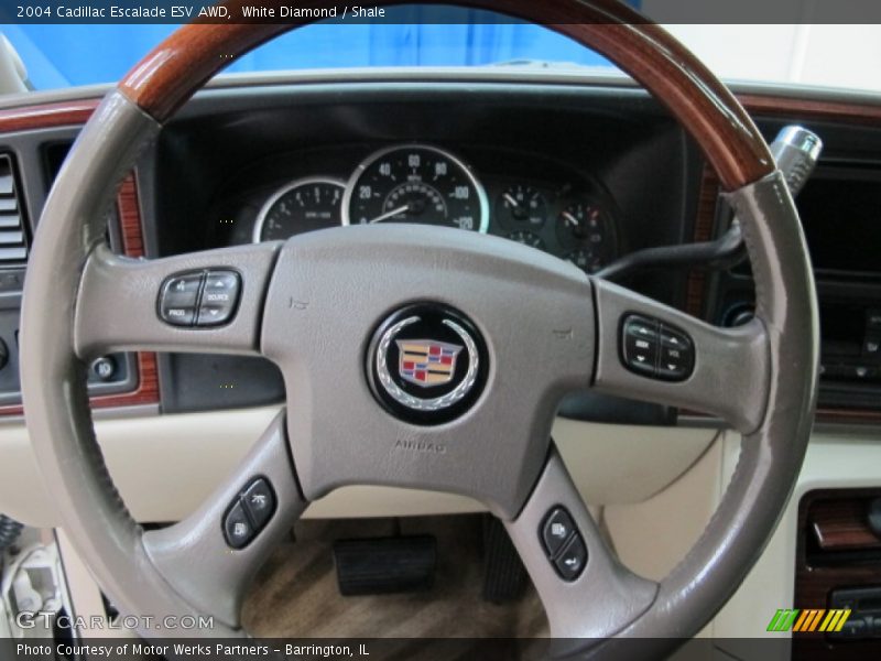 White Diamond / Shale 2004 Cadillac Escalade ESV AWD