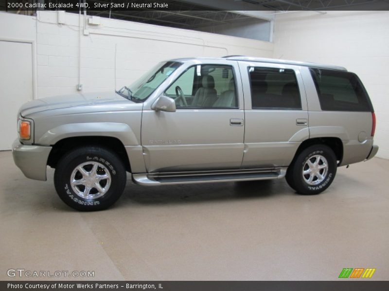 Silver Sand / Neutral Shale 2000 Cadillac Escalade 4WD
