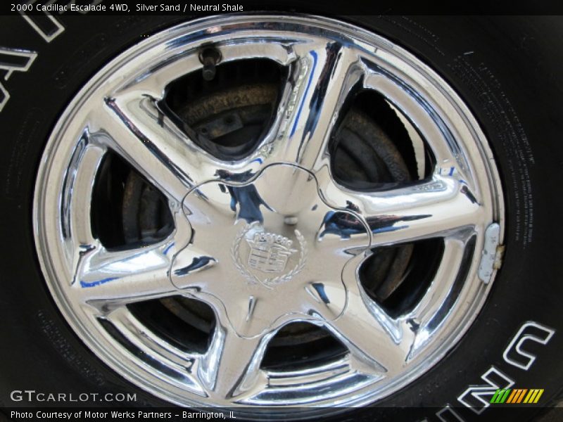 Silver Sand / Neutral Shale 2000 Cadillac Escalade 4WD