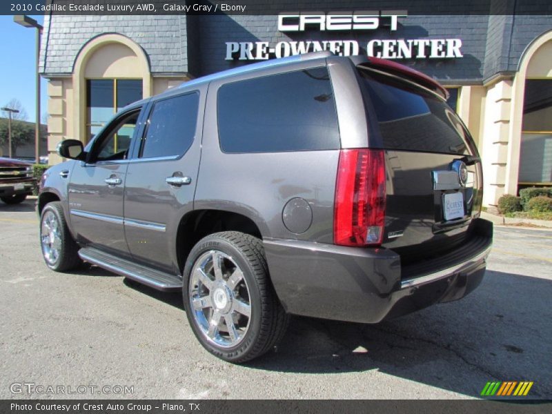 Galaxy Gray / Ebony 2010 Cadillac Escalade Luxury AWD