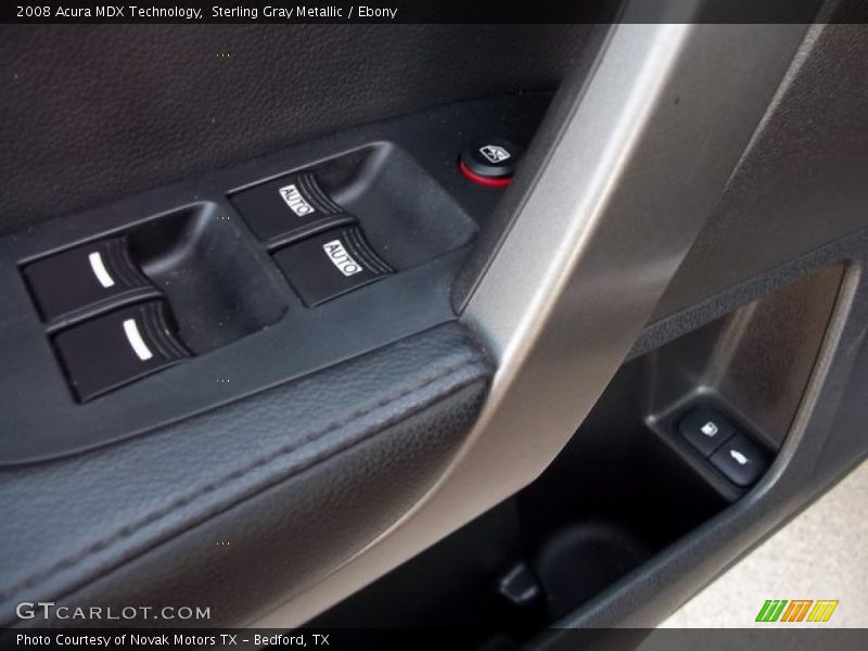 Sterling Gray Metallic / Ebony 2008 Acura MDX Technology