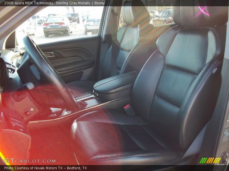Sterling Gray Metallic / Ebony 2008 Acura MDX Technology