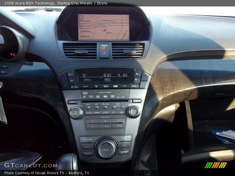 Sterling Gray Metallic / Ebony 2008 Acura MDX Technology