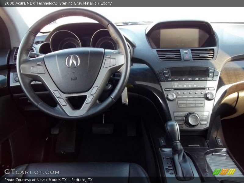 Sterling Gray Metallic / Ebony 2008 Acura MDX Technology