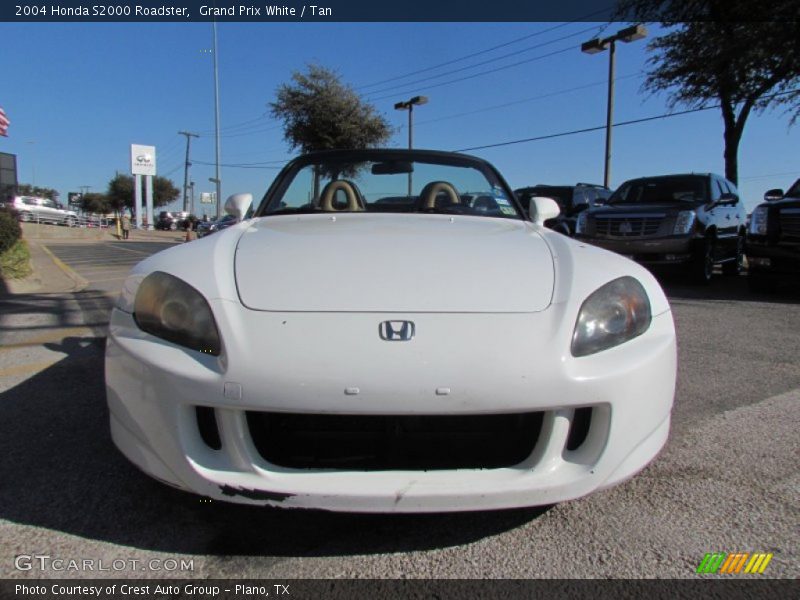 Grand Prix White / Tan 2004 Honda S2000 Roadster