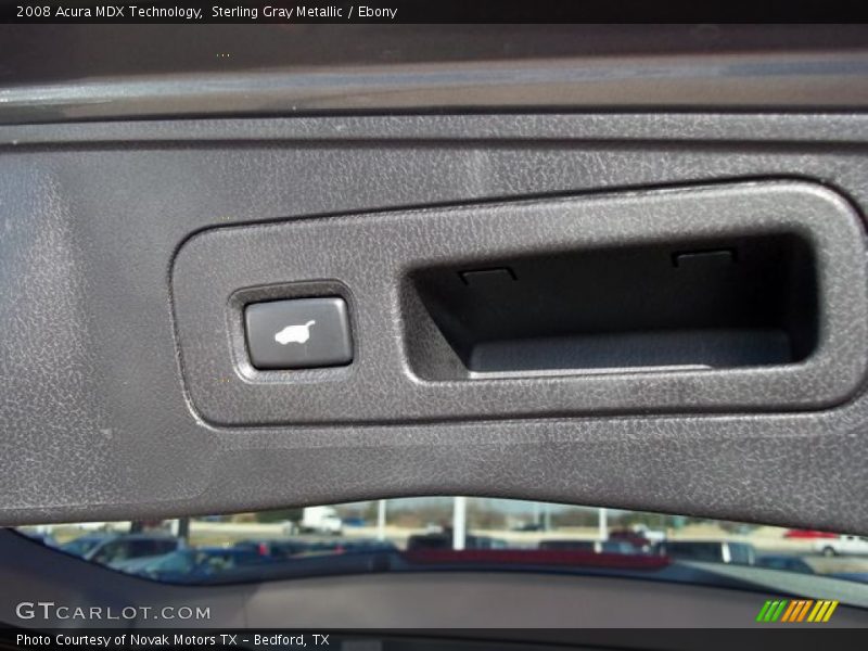Sterling Gray Metallic / Ebony 2008 Acura MDX Technology