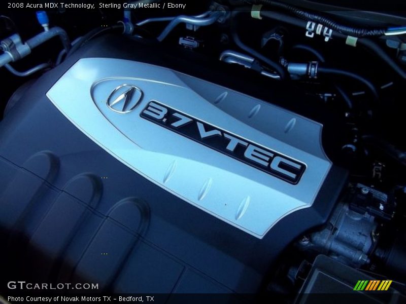 Sterling Gray Metallic / Ebony 2008 Acura MDX Technology
