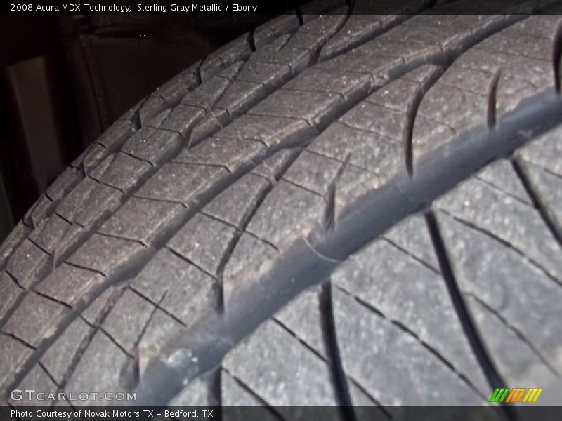 Sterling Gray Metallic / Ebony 2008 Acura MDX Technology