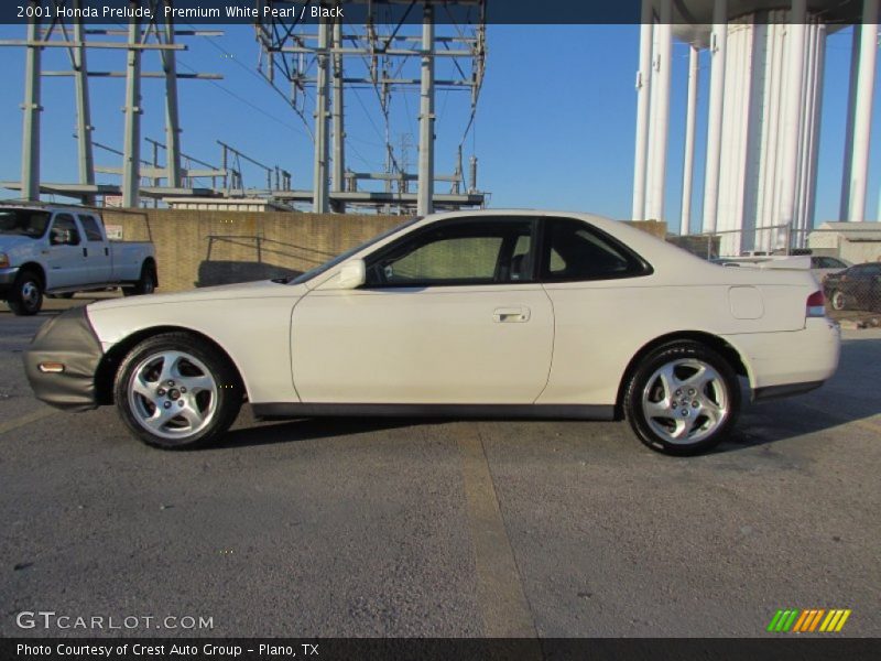 Premium White Pearl / Black 2001 Honda Prelude