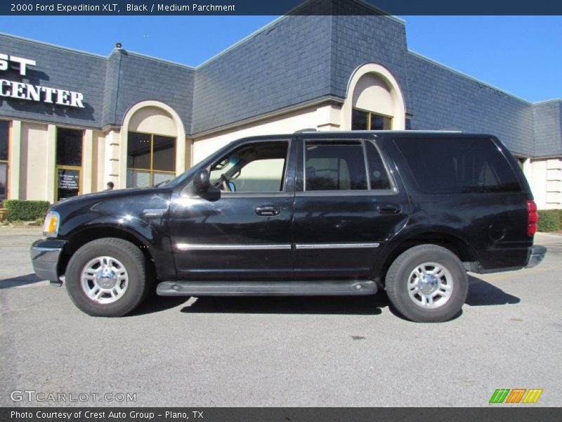 Black / Medium Parchment 2000 Ford Expedition XLT