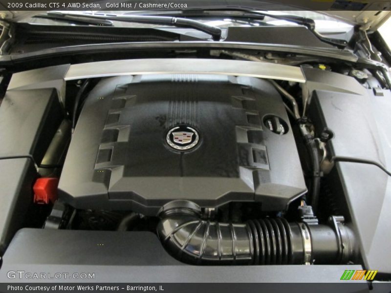  2009 CTS 4 AWD Sedan Engine - 3.6 Liter DOHC 24-Valve VVT V6