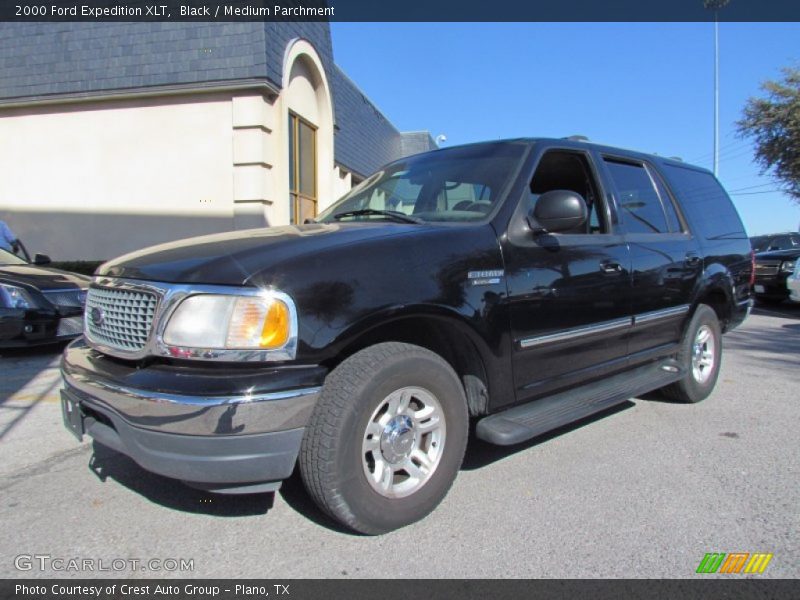 Black / Medium Parchment 2000 Ford Expedition XLT