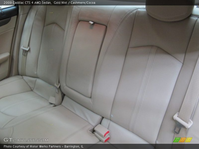 Gold Mist / Cashmere/Cocoa 2009 Cadillac CTS 4 AWD Sedan