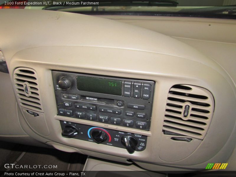 Black / Medium Parchment 2000 Ford Expedition XLT