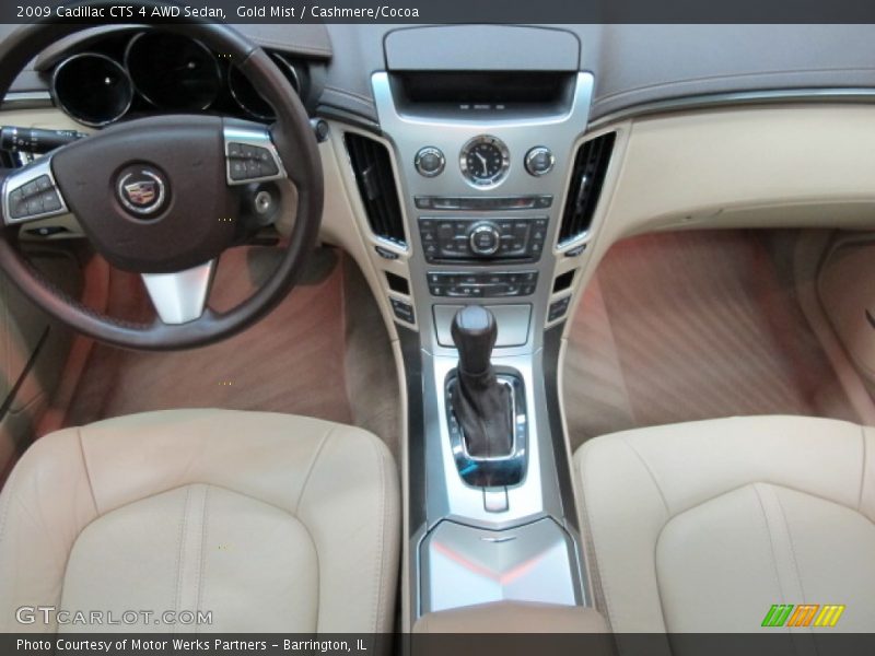 Dashboard of 2009 CTS 4 AWD Sedan