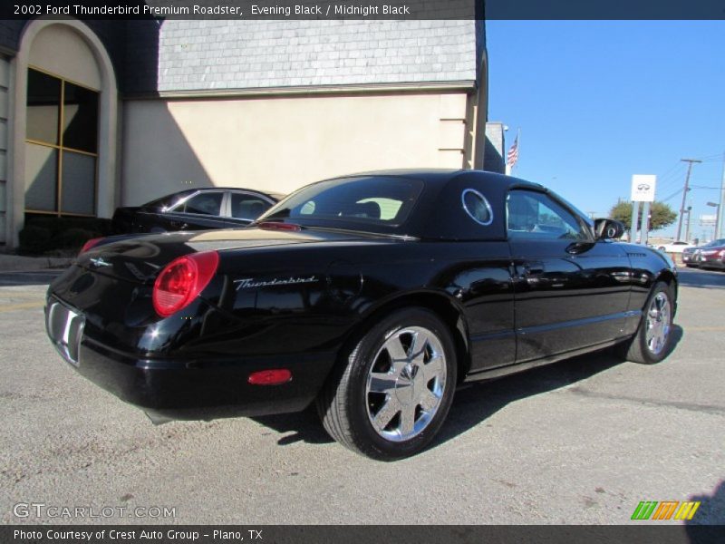  2002 Thunderbird Premium Roadster Evening Black