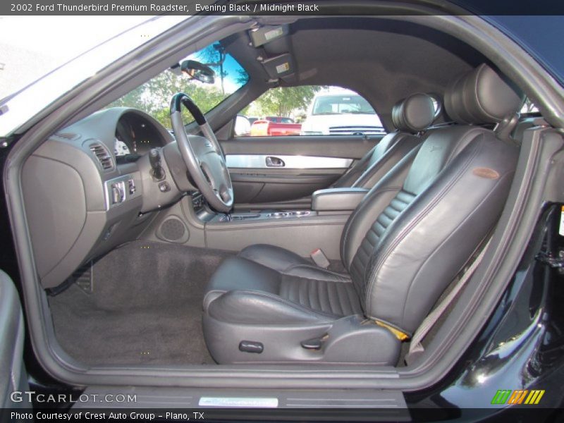  2002 Thunderbird Premium Roadster Midnight Black Interior