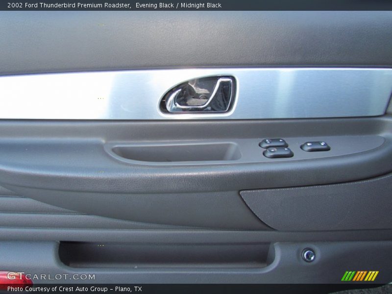 Evening Black / Midnight Black 2002 Ford Thunderbird Premium Roadster