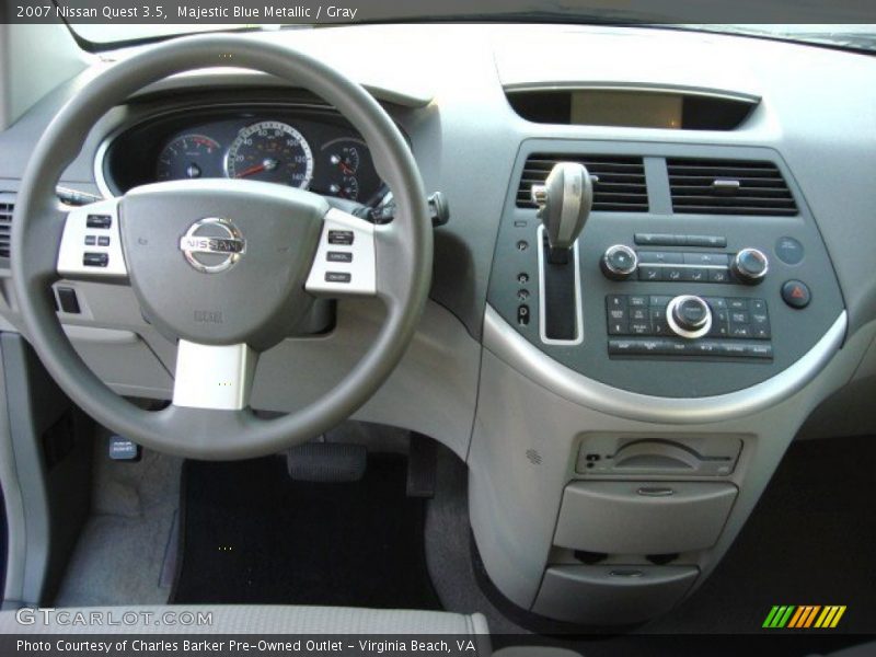 Majestic Blue Metallic / Gray 2007 Nissan Quest 3.5