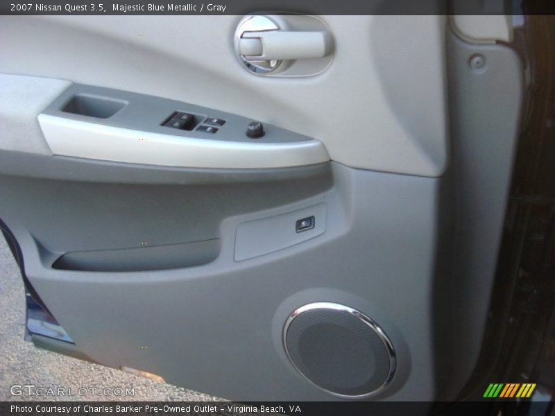 Majestic Blue Metallic / Gray 2007 Nissan Quest 3.5