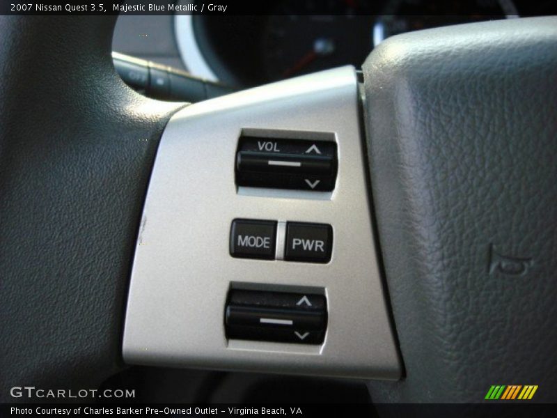 Majestic Blue Metallic / Gray 2007 Nissan Quest 3.5