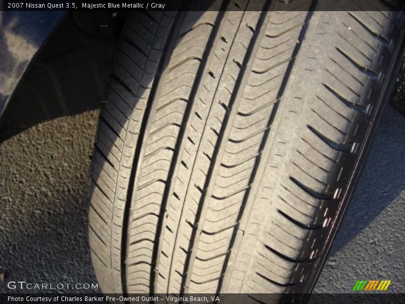 Majestic Blue Metallic / Gray 2007 Nissan Quest 3.5