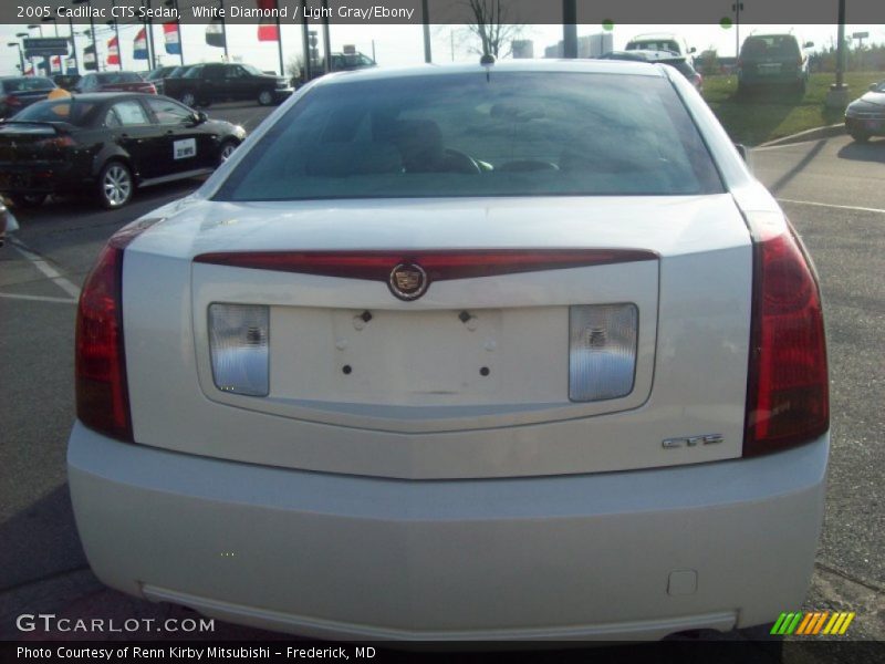 White Diamond / Light Gray/Ebony 2005 Cadillac CTS Sedan