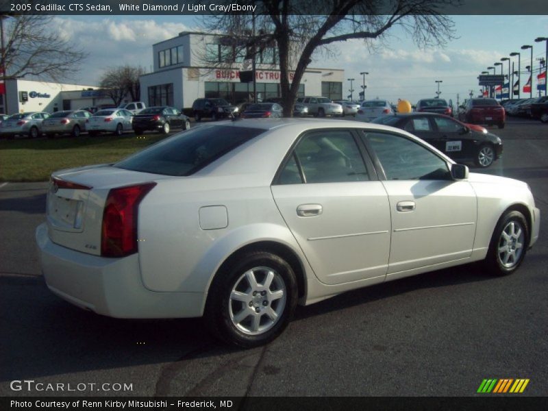 White Diamond / Light Gray/Ebony 2005 Cadillac CTS Sedan