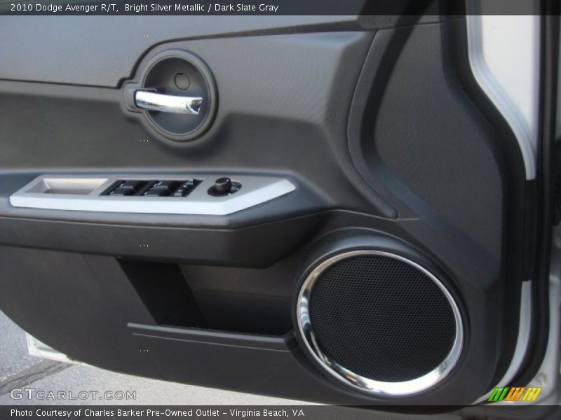Bright Silver Metallic / Dark Slate Gray 2010 Dodge Avenger R/T