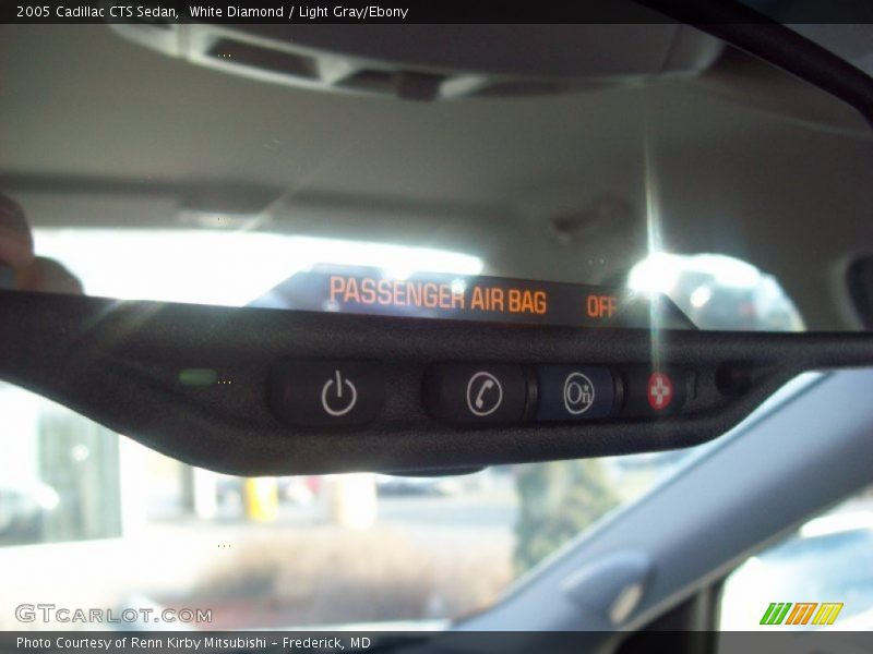 White Diamond / Light Gray/Ebony 2005 Cadillac CTS Sedan