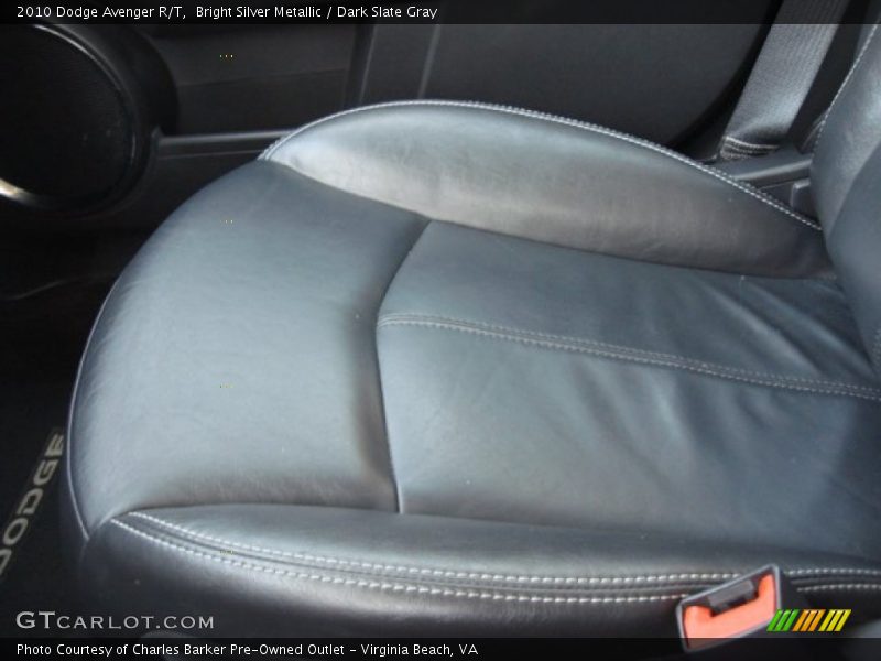 Bright Silver Metallic / Dark Slate Gray 2010 Dodge Avenger R/T