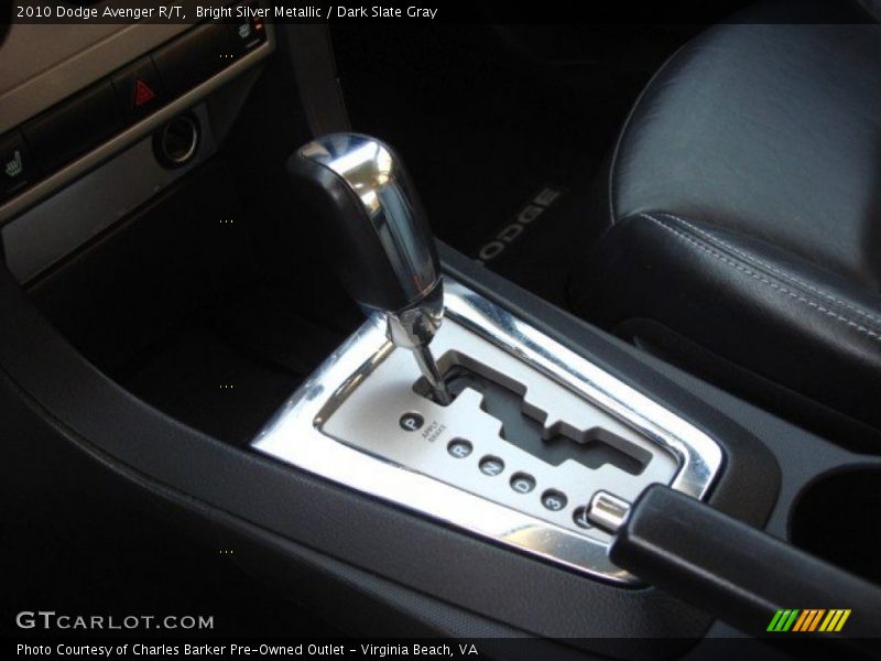Bright Silver Metallic / Dark Slate Gray 2010 Dodge Avenger R/T