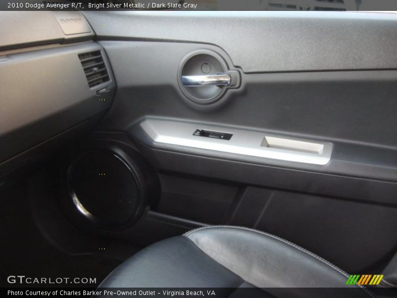 Bright Silver Metallic / Dark Slate Gray 2010 Dodge Avenger R/T