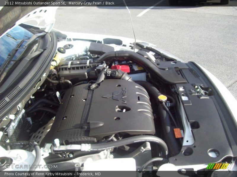 Mercury Gray Pearl / Black 2012 Mitsubishi Outlander Sport SE